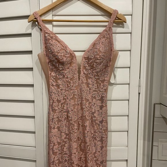 Jovani Pink Prom Dress - Picture 1 of 10
